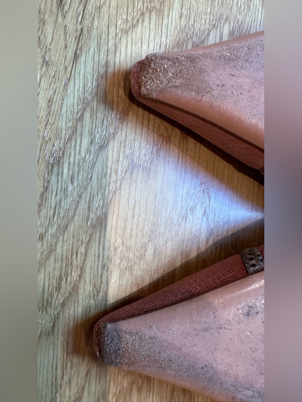 🤎 Vintage PRADA leather pointed-toe Slide Kitten Heels 🤎 - Picture 6 of 6